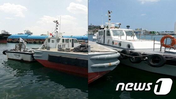 본문 이미지 - 도선선 청명호(사진제공=동해지방해양수산청) 2015.7.1/뉴스1 ⓒ News1 윤창완 기자