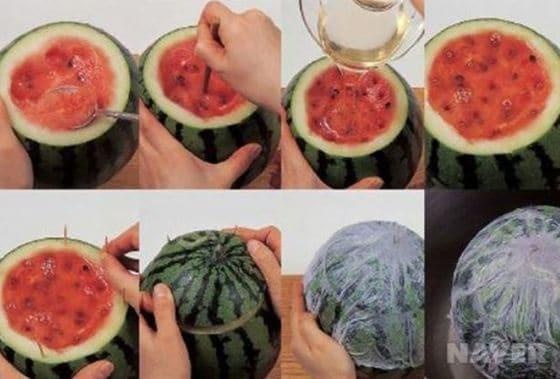 본문 이미지 - 꿀 수박화채 만드는 법(사진=네이버)