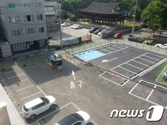 본문 이미지 - 청주 중앙공원 서문 옆 주차장. ⓒ News1