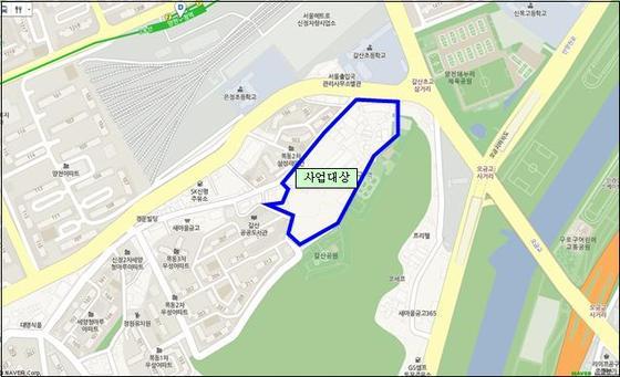 본문 이미지 - 신정도시개발구역 위치도 /자료제공=양천구 ⓒ News1