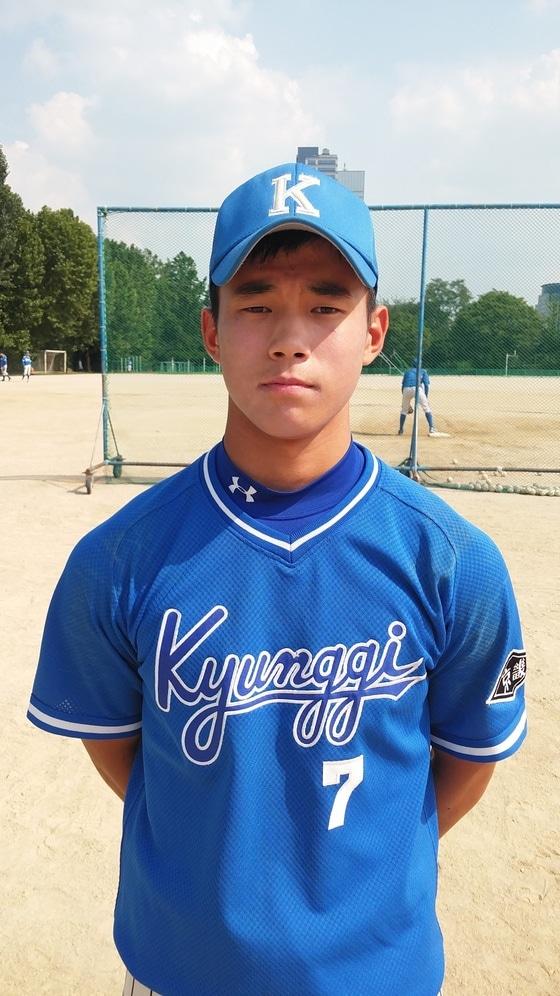 본문 이미지 - NC 다이노스가 6일 경기고 출신 우완 투수 겸 유격수 박준영을 신인 1차지명했다. (NC 다이노스 제공) ⓒ News1