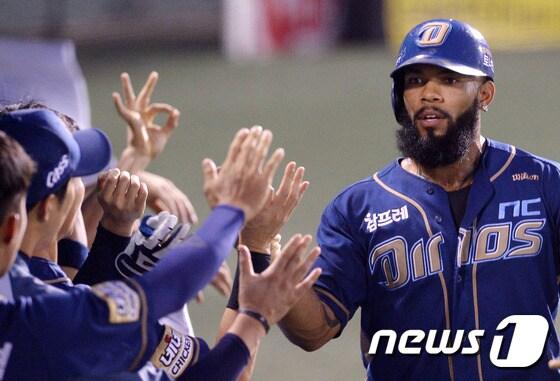 본문 이미지 - NC 다이노스 에릭 테임즈.  / (서울=뉴스1) 이동원 기자 ⓒ News1