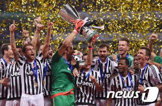 본문 이미지 - 이탈리아 세리에A 5연패에 도전하는 유벤투스. ⓒ AFP=News1