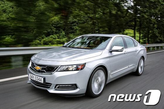 본문 이미지 - 한국지엠 쉐보레 준대형 세단 임팔라ⓒ News1