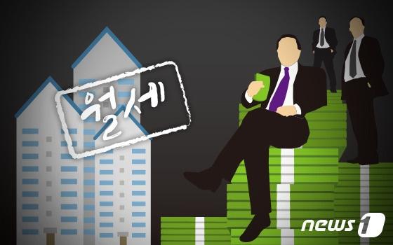 본문 이미지 - 월세 선호 현상 ⓒ News1 DB