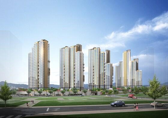 본문 이미지 - 동대문 롯데캐슬 노블레스 투시도/자료제공=롯데건설 