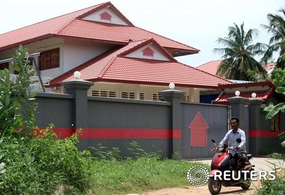 본문 이미지 - 캄보디아에 재정착한 난민들이 체류중인 프놈펜의 임시 숙소 ⓒ 로이터=뉴스1