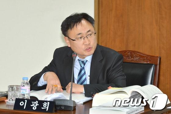 본문 이미지 - 중증장애인 생산품 우선구매 조례를 발의한 충북도의회 이광희 의원. ⓒ News1 D.B