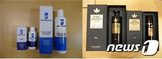 본문 이미지 - 거짓 광고로 시중에 판매된 샴푸 제품./ⓒ News1 