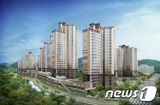 본문 이미지 - 마석 우방 아이유쉘 투시도 ⓒ News1