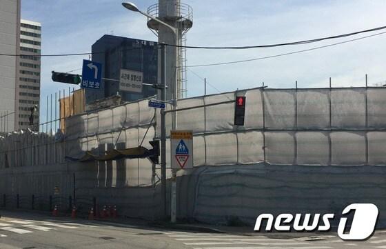 본문 이미지 - 문래역 모아미래도 사업지 전경 /사진=최동순 기자 ⓒ News1