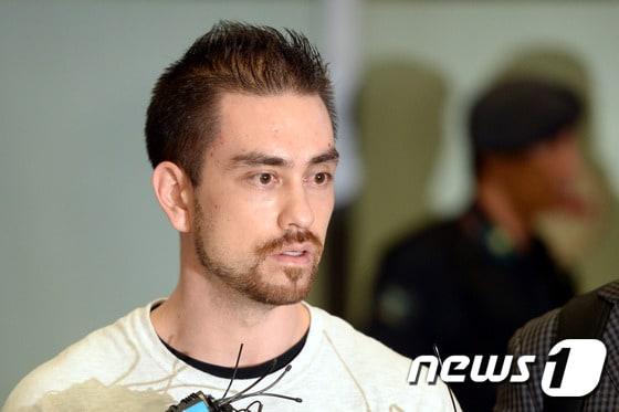 본문 이미지 - '이태원 살인사건' 피의자인 미국인 아더 존 패터슨. ⓒ News1 이광호 기자