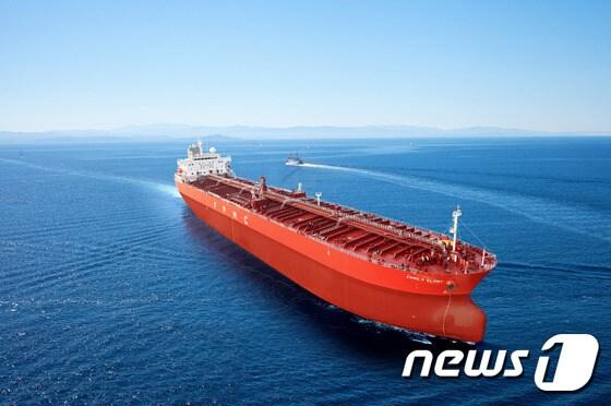본문 이미지 - STX조선해양 LR1 탱커. ⓒ News1