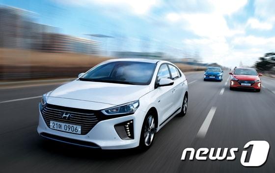 본문 이미지 - 현대차 '아이오닉 하이브리드'ⓒ News1