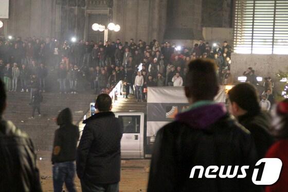 본문 이미지 - 지난해 12월31일 폭행, 절도 등 대규모 사건이 벌어진 독일 쾰른. ⓒ AFP=뉴스1