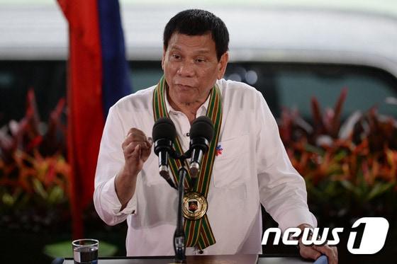 본문 이미지 - 로드리고 두테르테 필리핀 대통령. ⓒAFP=뉴스1