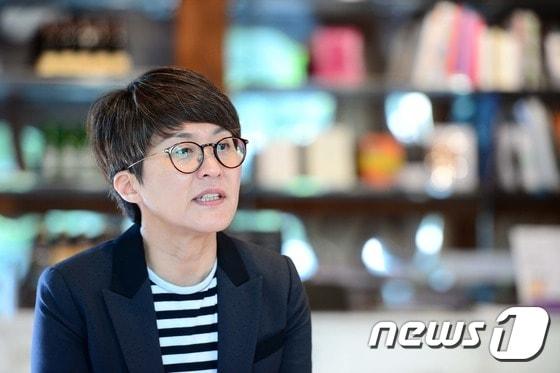 본문 이미지 - 김선정 광주비엔날레재단 대표이사 겸 총괄 큐레이터. 2016.10.18/뉴스1 ⓒ News1 박정호 기자