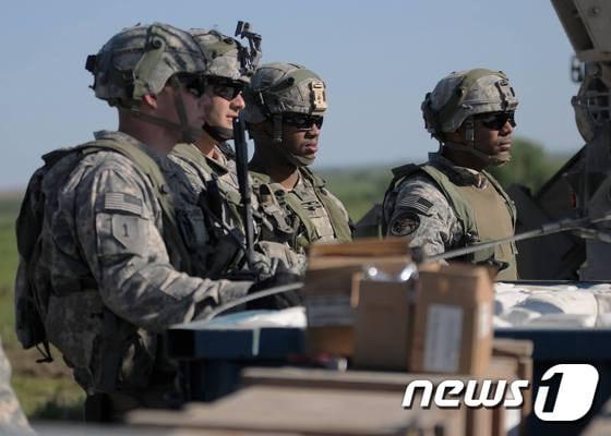 본문 이미지 - 미국 육군 제1 보병사단 예하 제1 기갑전투여단. (출처 : 제1 보병사단 예하 제1 기갑전투여단 페이스북) ⓒ News1