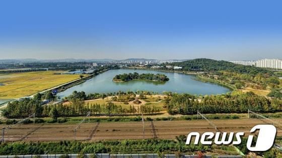 본문 이미지 - 축만제 전경. ⓒ News1