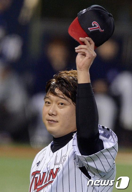 본문 이미지 - LG 트윈스의 주장 류제국. /뉴스1 DBⓒ News1 이동원 기자