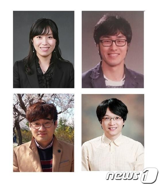 본문 이미지 - 2016년 올해의 과학교사상을 수상한 대구지역 초등학교 교사들.(윗쪽 왼쪽부터 시계방향, 사대부초 권금주, 학산초 김창원, 성서초 최용석, 칠성초 윤현철 교사/사진제공=대구시교육청ⓒ News1