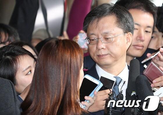 본문 이미지 - 우병우 전 청와대 민정수석. ⓒ News1