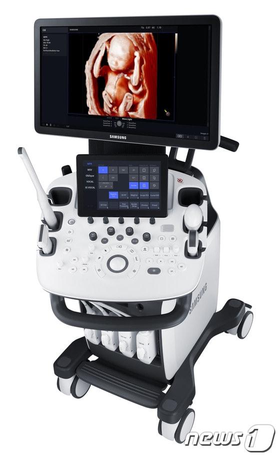 본문 이미지 - 삼성메디슨의 초음파 진단기기 신제품 'HS60'. (삼성전자 제공)ⓒ News1