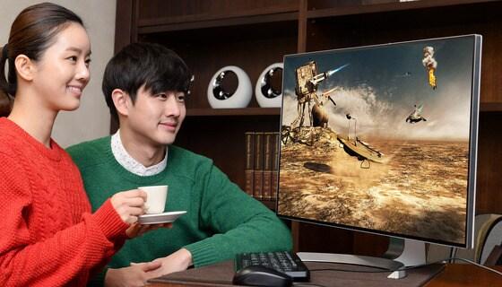 본문 이미지 - LG전자가 어두운 부분은 더욱 어둡게, 밝은 부분은 더욱 밝게 보여줘 생생한 화면을 만드는 HDR 모니터를 14일 공개했다.  ⓒ News1