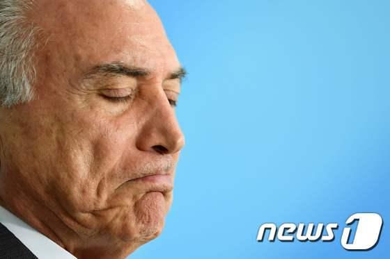 본문 이미지 - 미셰우 테메르 브라질 대통령  ⓒ AFP=뉴스1 