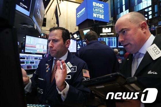 본문 이미지 - 뉴욕증권거래소. ⓒ AFP=뉴스1