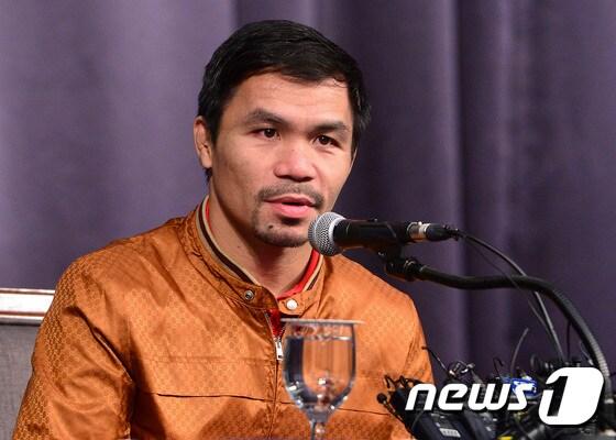 본문 이미지 - '필리핀의 복싱 영웅' 매니 파퀴아오./뉴스1 DB ⓒ News1 신웅수 기자