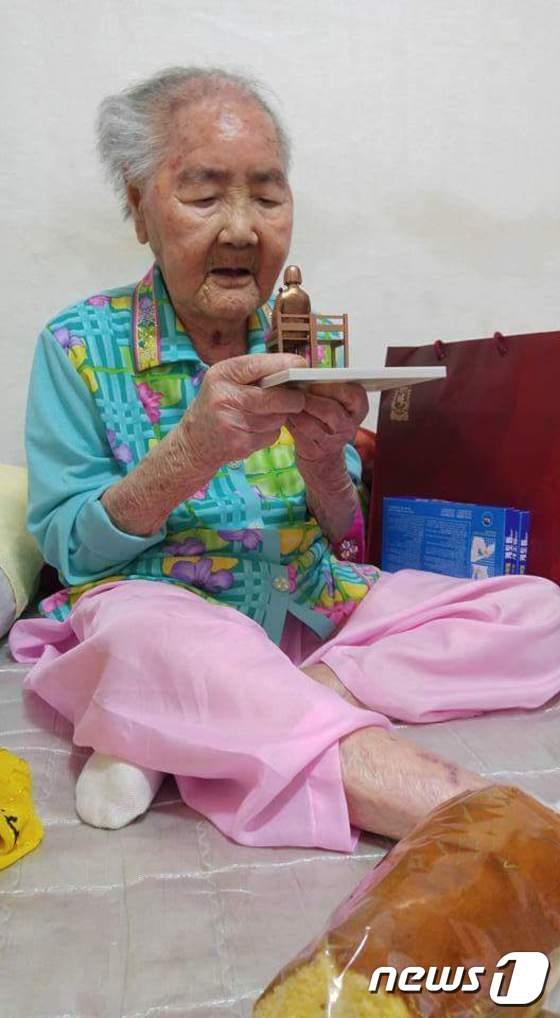 본문 이미지 - 6일 오후 별세한 위안부 피해자 박숙이 할머니. (정대협 제공)ⓒ News1