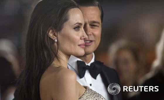 본문 이미지 - 한때 다정했던 안젤리나 졸리와 브래드 피트. ⓒ 로이터=뉴스1 ⓒ News1 우동명 기자