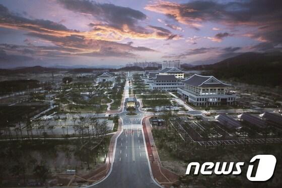 본문 이미지 - 안동.예천의 경북도청 이전 신도시/사진제공=경북도ⓒ News1