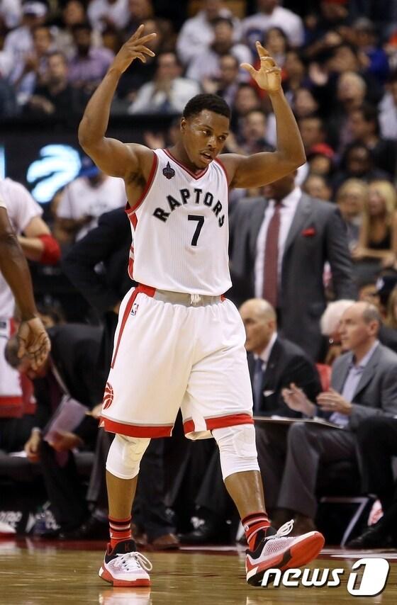 본문 이미지 - 토론토 랩터스 카일 라우리. /AFP=뉴스1 ⓒ News1