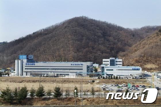 본문 이미지 - 코스모산업 공장용지 전경. 사진제공=청주시 ⓒ News1