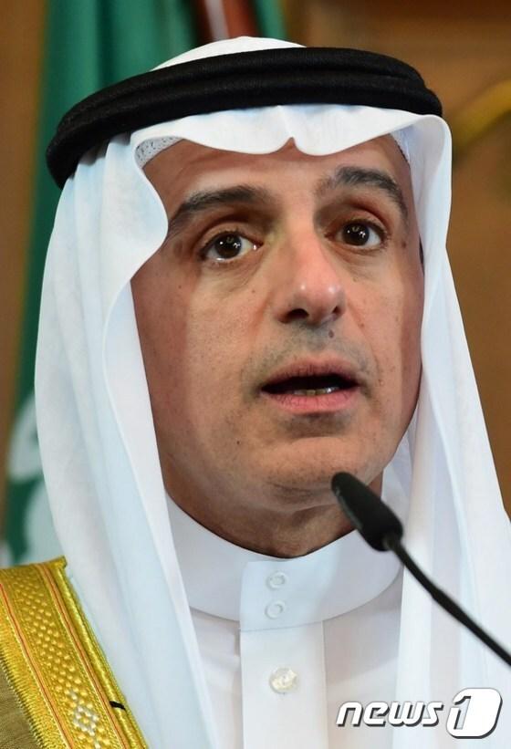 본문 이미지 - 아델 알주바이르 사우디 외무장관 ⓒ AFP=뉴스1