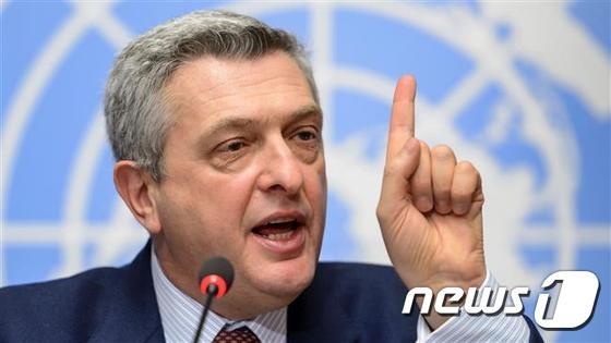 본문 이미지 - 필리포 그란디 유엔난민기구(UNHCR)  대표ⓒAFP= News1