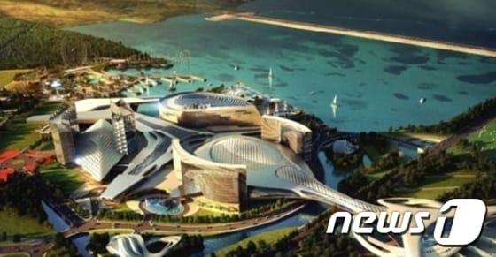 본문 이미지 - 인스파이어 복합리조트 상상도. 뉴스1DB ⓒ News1