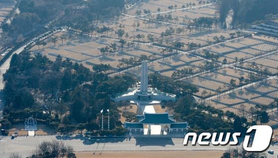 본문 이미지 - 국립현충원 전경. 2016.2.5 ⓒ 뉴스1 허경 기자