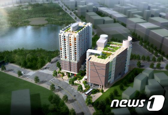 본문 이미지 - 청주북부터미널 조감도. 사진=청주시 ⓒ News1