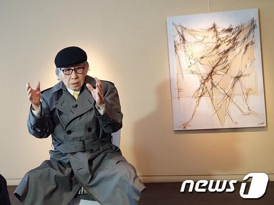 본문 이미지 - 김병기 화백 ⓒ News1