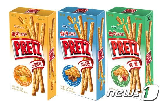 본문 이미지 - '프리츠' 3종. 사진제공=해태제과 ⓒ News1