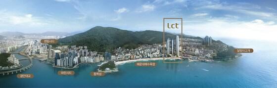 본문 이미지 - 지난해 10월 분양했던 단일 아파트 중 최고가 (펜트하우스 68억원),  국내 최고층 주거복합단지로 부동산 시장 최고의 화제로 떠올랐던 해운대 엘시티 더샵을 분양한 계약자들이 계약금을 미납하게 되자 LCT 측이 계약금 미납세대에게 해약을 통지하는 사태가 발생했다.    (LCT  제공)ⓒ News1