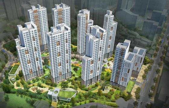 본문 이미지 - 봉천 제 4-1-3 주택재개발정비사업 조감도 /자료제공=서울시 ⓒ News1