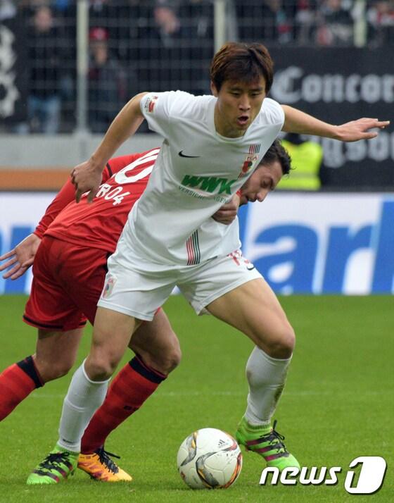 본문 이미지 - 구자철(27·아우크스부르크) ⓒ AFP=News1