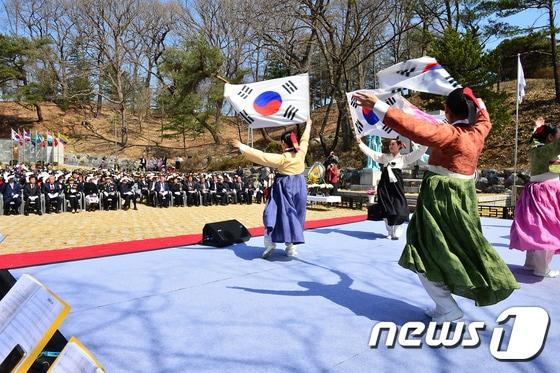 본문 이미지 - 4·1 횡성군민 만세운동 기념행사/뉴스1 DB