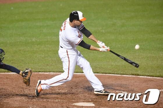 본문 이미지 - 볼티모어 오리올스 J.J. 하디. /AFP=뉴스1 ⓒ News1
