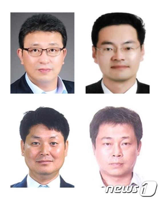 본문 이미지 - 원희룡 제주도지사와 호흡을 맞춰온 현광식 비서실장 등 정무직 보좌진 4인이 임기 중간점을 맞이하는 도정의 쇄신을 위해 사의를 표명했다. 사진 윗줄 왼쪽부터 시계방향으로 현광식 비서실장, 김헌 정책보좌관실장, 김치훈 갈등조정보좌관, 라민우 정무기획보좌관. ⓒ News1