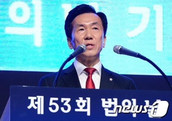 본문 이미지 - 하창우 대한변협회장. ⓒ News1